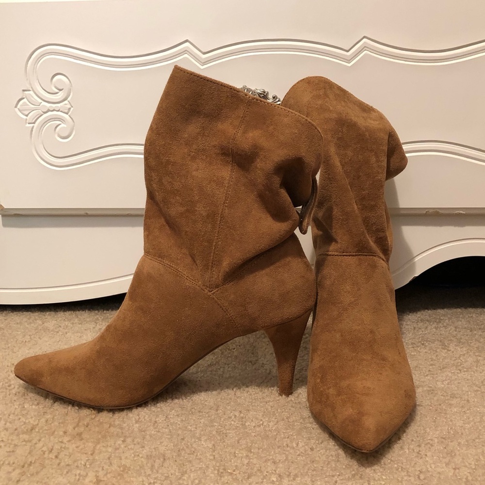Tan Booties Cape Robbin - Morgana-1